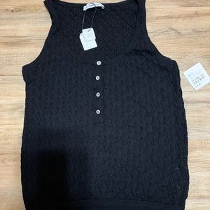 Zara knit tank top